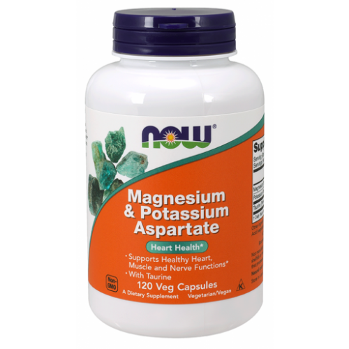 Magnesium & Potassium Aspartate with Taurine Capsules Available at