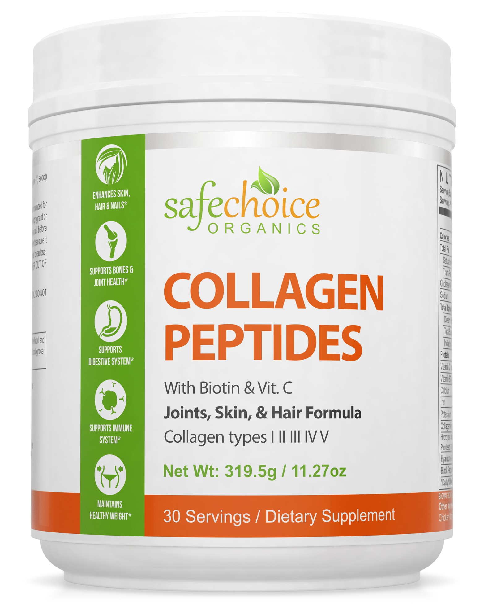 Safe-Choice Organics Collagen Peptides Safe-Choice Organics Collagen Peptides